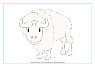 animal tracing pages traceable drawings