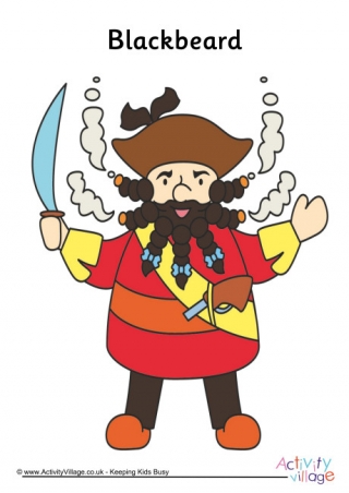 Blackbeard Poster