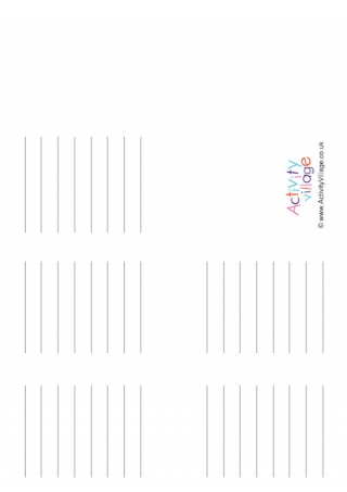Blank Booklet - Lined