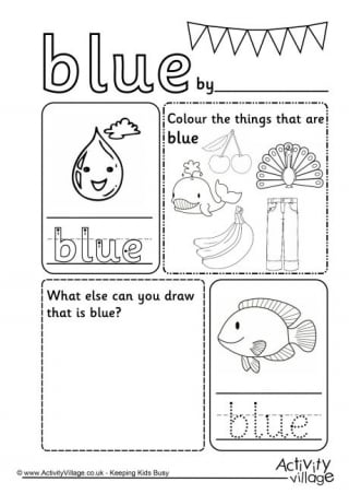 Colour Worksheets
