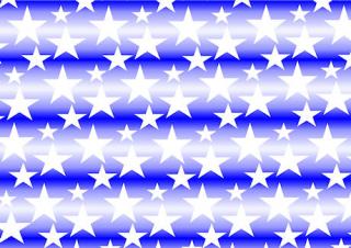 Blue Star Scrapbook Paper