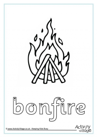 Bonfire Finger Tracing