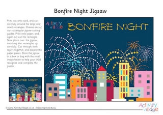 Bonfire Night Jigsaws