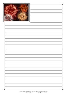Bonfire Night Notebooking Pages