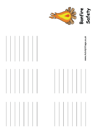 Bonfire Safety Booklet