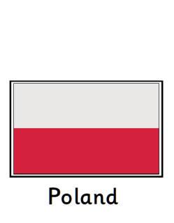 Poland Flag Booklet