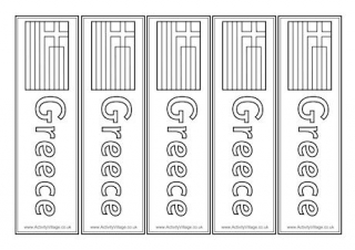 Greece Bookmarks