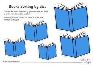 Books Size Sorting