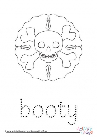 Booty Word Tracing