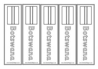 Botswana Bookmarks