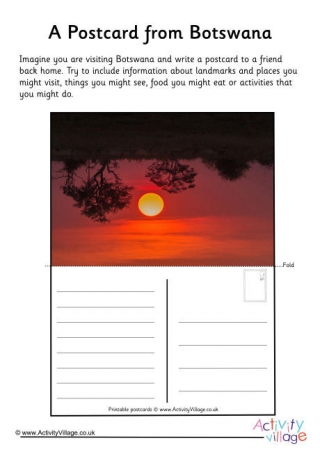 Botswana Postcard 1