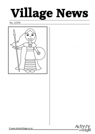 Boudicca Newspaper Writing Prompt