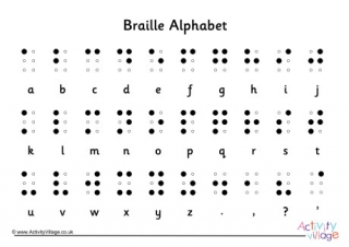 Braille Alphabet