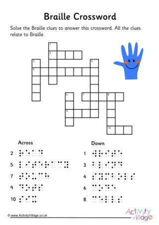 Braille Crossword