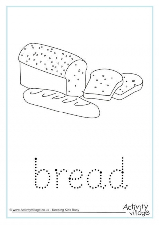 Bread Word Tracing