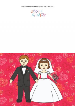 Bride And Groom Card 2