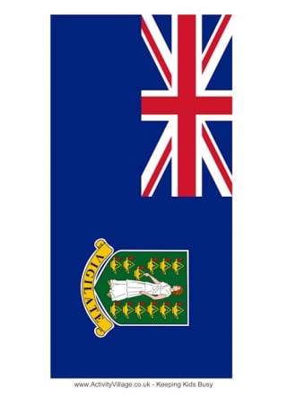 British Virgin Islands Flag Printable