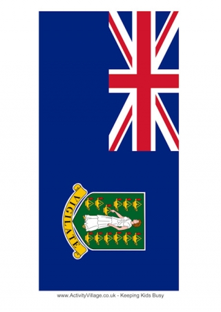 British Virgin Islands Flag Printable