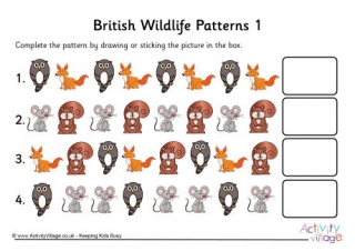 British Wildlife Patterns 1