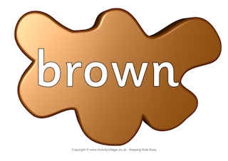 Brown Activities for Kids