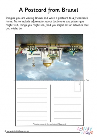 Brunei postcard 1