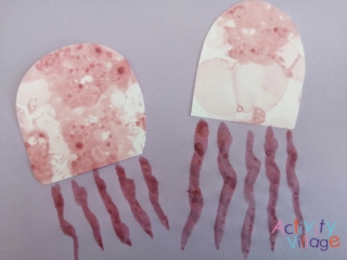 Bubble Painting Jellyfish