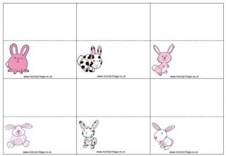 Bunnies Place Cards