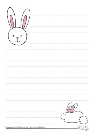 Here are some fun easter writing paper pages to print out, perhaps to use for thank you letters this adorable writing paper is perfect for easter letters and thank you notes, but would also work well for. Easter Writing Paper