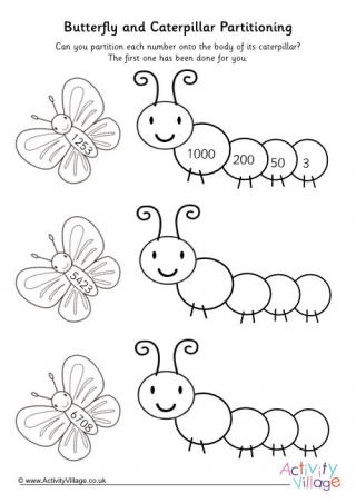 Butterfly Caterpillar Partitioning 2