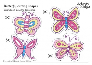 Butterfly Cutting Shapes