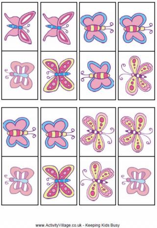 Butterfly Dominoes