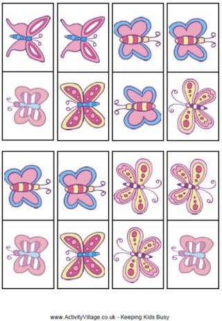 Butterfly Dominoes