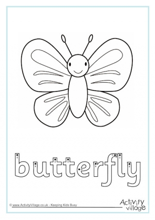 Butterfly Finger Tracing