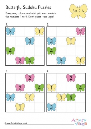 Butterfly Sudoku 2