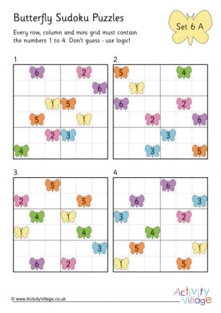 Butterfly Sudoku 6