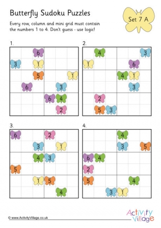 Butterfly Sudoku 7