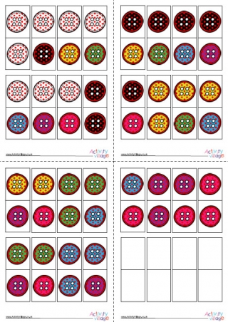 Buttons Dominoes