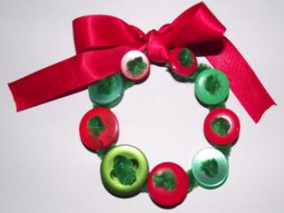 Button Wreath