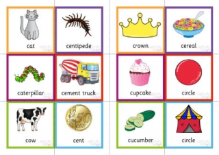 C Alternative Pronunciation Sorting Game