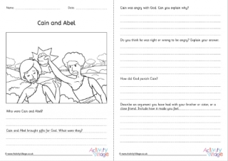 Cain and Abel Comprehension