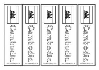 Cambodia Bookmarks