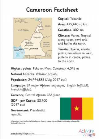 Cameroon Factsheet