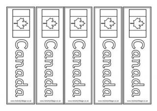Canada Bookmarks