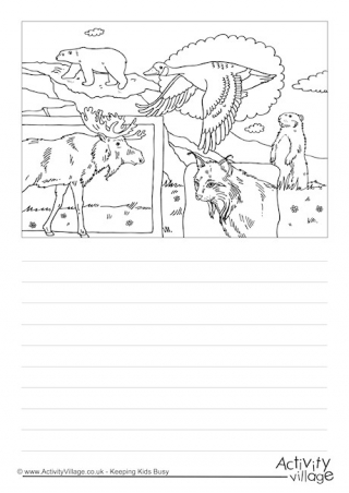 Canadian Wildlife Story Paper