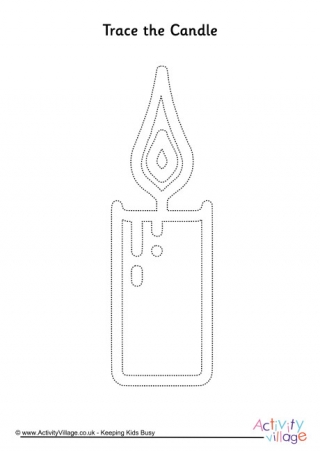 Candle Tracing Page
