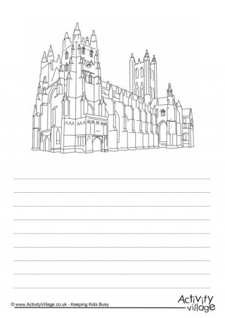 Canterbury Cathedral Story Paper