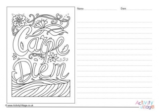 Carpe Diem Story Paper