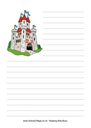 Castle Writing Paper