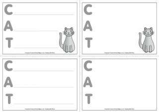 Cat Acrostic Poem Printable