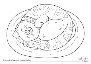 Cat Colouring Page 3